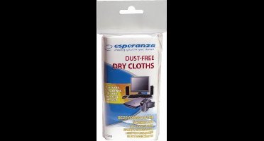 Esperanza Droge Microfiber Microvezel Reinigingsdoekjes 24 Stuks | Dust-Free | Antistatisch