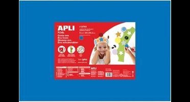 Apli Kids EVA Foam vellen 60 x 40 cm Blauw - 5 vel