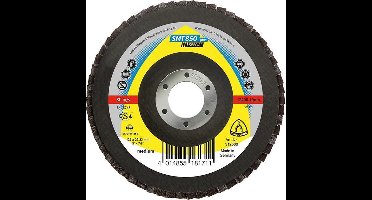 KLINGSPOR Lamellenschijf SMT 850 Kombi Ø 125 mm Korrel 120 konisch INOX Zirkoniumkorund - 312561