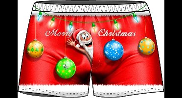 Kerstmis - Sexy Leuke Grappige Mooie Boxershort
