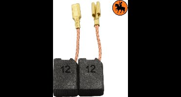 Koolborstelset voor DeWalt D28155A - 6,4x10x14mm