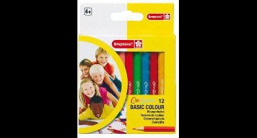 Kleurpotloden Bruynzeel Colorexpress Kort Per 12 stuks