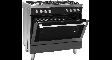 Beko GM15120DAPRNL - Gasfornuis - Zwart