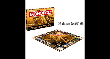Winning Moves Monopoly - Bordspel - Yellowstone - Engels