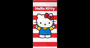 Hello Kitty strandlaken / badlaken - 140 x 70 cm - Sneldrogend