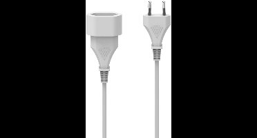 Hama Verlengkabel + Euro-Stekker voor Binnen 500 cm Wit