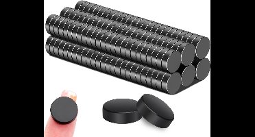 -magneten - extra sterk - mini - 150 stuks - ronde - 3 Millimeter - zwart