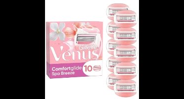 Gillette Venus Comfortglide Spa Breeze - 10 Scheermesjes - voor Vrouwen