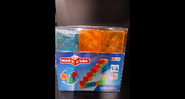 Geomag MagiCube Gems Colors Crystal Recycled - Transparante Magnetische Bouwblokken - 24-delig - Vanaf 1 jaar