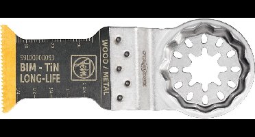 Fein 3x E-Cut Long-Life zaagblad met titanium coating - 991000000...