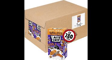 Autodrop - Snoep - Total Loss Dolle Drop Mix - 6 doosjes - 280 gram