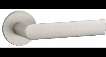 Stile Rewa Slanke Deurkruk Nikkel - Rond Rozet 7mm