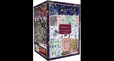 Gibsons - Christmas in London (door Emma Frances Grant) - 3×500 stukjes 48×34cm (b×h) - Legpuzzel voor volwassenen