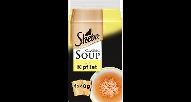 Sheba Soups Kip Multipack 4 x 40 gr