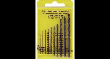 Donau Elektronik HSS100 HSS Kernboorset 10-delig DIN 338 Cilinderschacht 1 set(s)