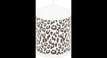 Housevitamin - Leopard Diner / Stompkaarsen - Ø7 cm - Luipaard print