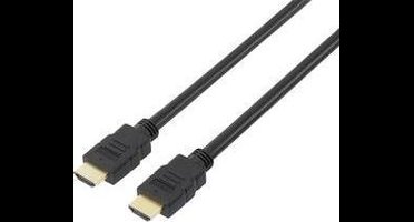 SpeaKa Professional SP-7870116 HDMI-kabel HDMI Aansluitkabel HDMI-A-stekker, HDMI-A-stekker 15.00 m Zwart Audio Return