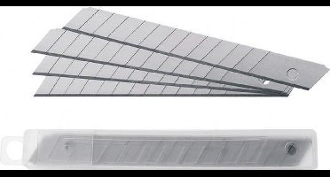 Westcott reservemesjes snijmes - 9mm - pak 10 strips - AC-E84007-BULK