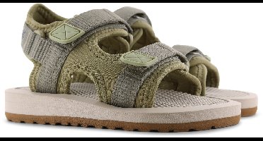 Shoesme Legergroene Lichtgewicht Sandaal - Sandalen Kind - Jongens - Olive Green - Spandex - Maat 23