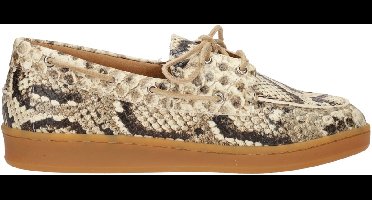 PIEDI NUDI DAMES INSTAPSCHOENEN BEIGE PORTA 05.07 BEIGE SNAKE maat 39