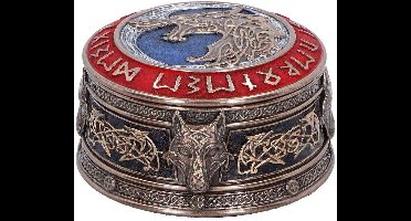 Nemesis Now - Fenrir's Treasure Box Decoratieve opbergdoos - Bronskleurig
