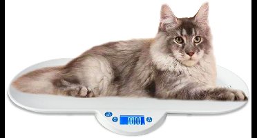 Core® Weegschaal - Babyweegschaal - Dieren - Grijs - 65cm x 34cm x 5cm
