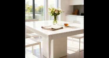 Arti Casa Tafelkleed - Beige - 150x240 cm - Katoen/Polyester - Geschikt voor Grote Tafels - Makkelijk te Reinigen - Machinewasbaar op 30°C - Effen Rechthoekig Tafellaken