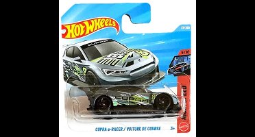 HOT WHEELS CUPRA 8 e-RACER VOITURE DE COURSE METALIC BLUE 37/250 HW NIGHTSPEED 5/10 SHORT CARD 2026 H