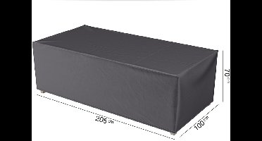 Platinum AeroCover - Loungebankhoes - 205x100xH70cm - Ademend - Waterproof - Hoge kleurechtheid