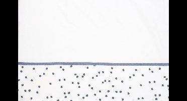 Briljant Baby Ledikant Laken Spots - 100 x 150 - Spots - Stonegreen