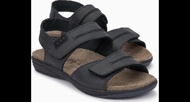 Mephisto SAGUN Heren Sandaal - Zwart - Maat 41