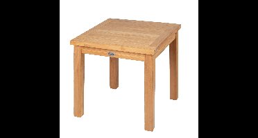 bijzettafel -  tuintafel - balkontafel - 50x50 cm - Teak