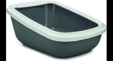 Savic Aseo Jumbo - Kattenbak - Grijs - 67x48x28 cm