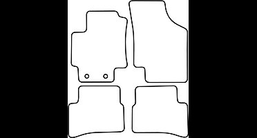Mattenset Kia Rio 2005 - 2011