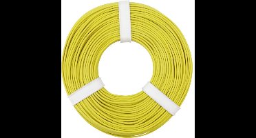 Donau Elektronik 125-053 Draad 1 x 0.25 mm² Geel 50 m