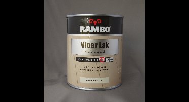 Rambo Vloer Lak Alkyd Dekkend 0,75 liter - Parelwit (Ral 1013)