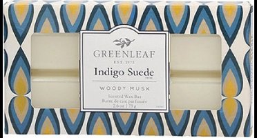 Greenleaf Wax Bar Indigo Suede