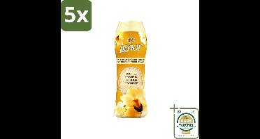 5 x Lenor - Geurbooster - Gouden Orchidee - 22 Wasbeurten - Wasstrips - Geurbooster Was - Geur In Was - Geur In Kleding - Wasgeur - Geur In Wasmachine