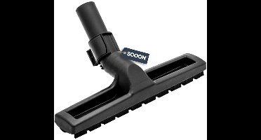 SQOON® harde vloeren borstel geschikt voor Numatic stofzuigers met 32 mm aansluiting - Gelijk aan model: 900918 - extra lang nylon haar, rubberen wieltjes en parkeerstand