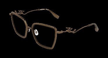Karl Lagerfeld KL364 Amber gold 55/19/140 WOMAN Brilmonturen