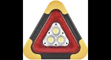 EMOS LED-waarschuwingsdriehoek, oplaadbaar, COB-LED + rode LED, P4010