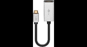 Goobay USB-C naar HDMI adapter 15 cm, spiegelt laptop of smartphone naar tv of beamer, ondersteunt 4K bij 120 Hz en 8K bij 30 Hz