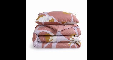 Dreamhouse Happy Blooms wasbaar dekbed - Eenpersoons - 140x200 cm - Roze