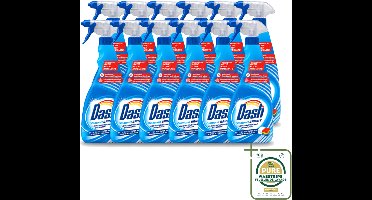 12 x Dash - Vlekverwijderaar - Vloeibaar - Krachtige Reiniging - 750 ml - Wasstrips - Vlekverwijderaar - Wasmiddel - Vlekken Verwijderen - Textiel Reinigen - Vlekken Op Kleding
