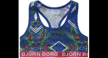 Bjorn Borg Softtop Naito - blauw - meisjes - maat 146