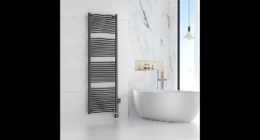 Wiesbaden Elara Elektrische Radiator Smart WiFi 181,7 x 60 cm - Gunmetal PVD