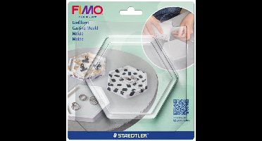 FIMO gietvorm schaal, oval, transparent, 160×80×15 mm
