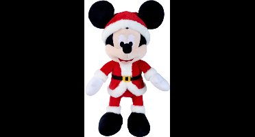 Mickey Mouse Disney Kerst Pluche Knuffel 50 cm - Speelgoed Kerstmis Knuffels - Christmas Plush Toy - Kerst Cadeau Kinderen
