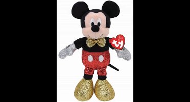 Mickey Mouse Sparkle Pluche Knuffel 20 cm - Speelgoed Knuffels voor Kinderen Jongens Meisjes - Disney Plush Toy
