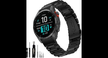 20 mm RVS Armband voor Fenix en Descent Smartwatches
